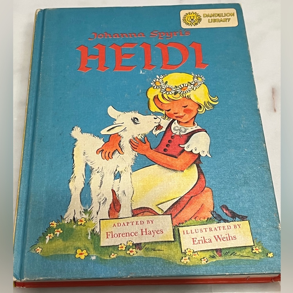 Vintage Dandelion Library Book – The Story of Babar & Heidi – 1960 Edition - Picture 3 of 15
